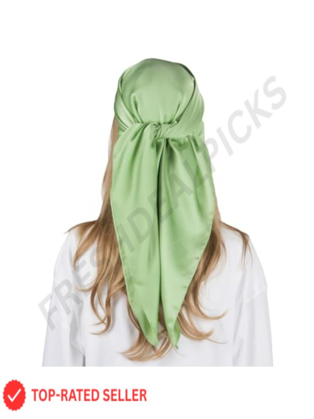 35 Inch Large Square Hair Scarf Silky Soft Head Scarf Bandana Neckerchief